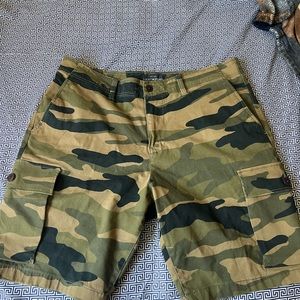 Lucky Brand Cargo Camo Shorts For Sale
